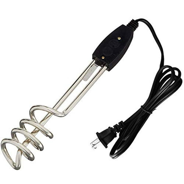 Portable Water Heater Boiler Electric Immersion Element Travel & Hook Portable Water Heater Boiler Electric Immersion Element Travel & Hook